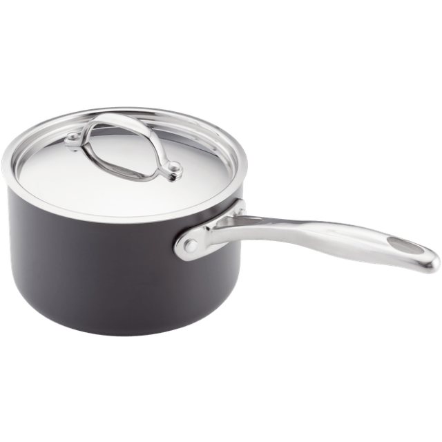 Stellar Hard Anodised Saucepan