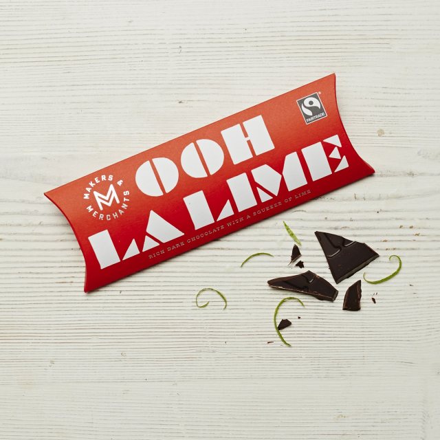 Ooh La Lime Chocolate Bar