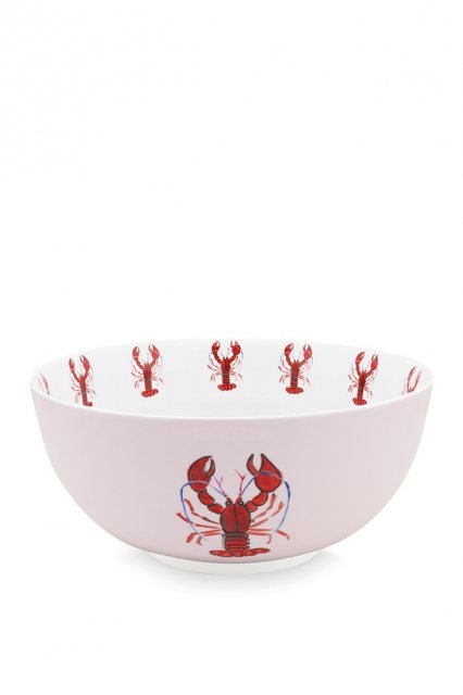 Thornback & Peel Coral Lobster Tea Towel