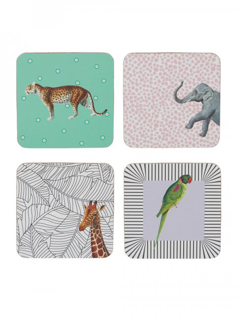 Yvonne Ellen Yvonne Ellen Melamine Dinner Picnic Plates - Set of 4