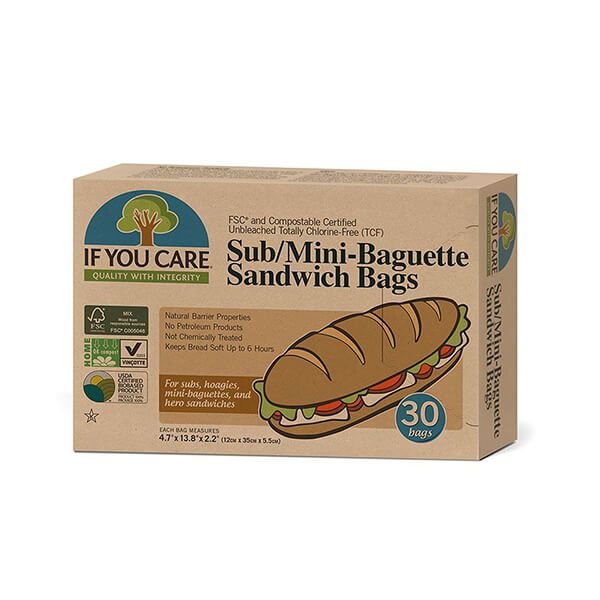 Eddingtons Sub/Mini Baguette Sandwich Bags FSC Certified