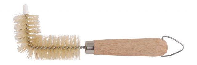 Redecker Overflow Brush Curved With Wooden Handle