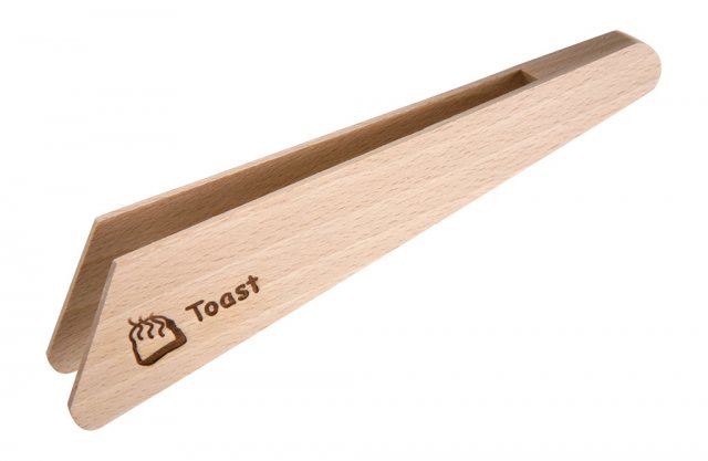 Redecker Tongs Beech Wood 17cm