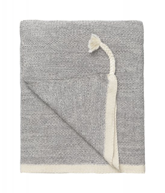 Portmeirion Battery Merino Wool Throw - Slate