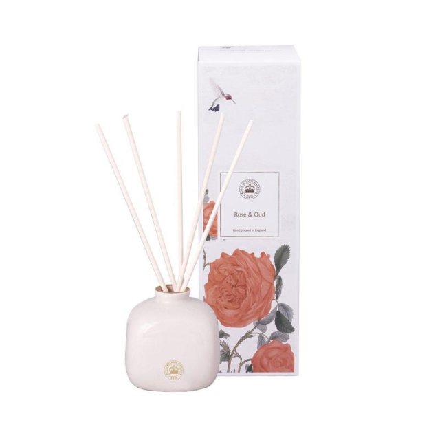 Kew Aromatics Rose & Oud Ceramic Diffuser 150ml