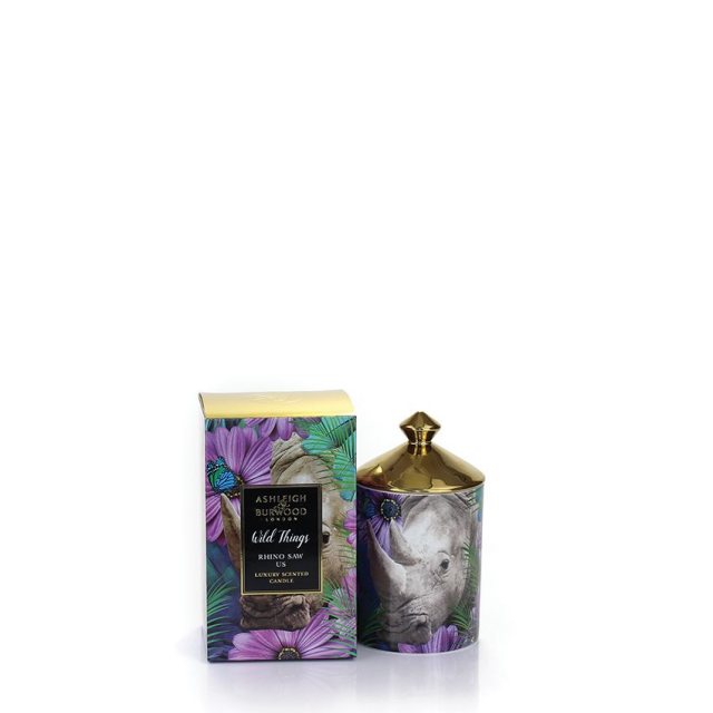 Ashleigh & Burwood London Ashleigh & Burwood Wild Things Rhino Saw Us Candle