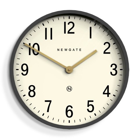 Newgate Mr Edwards Wall Clock in Grey