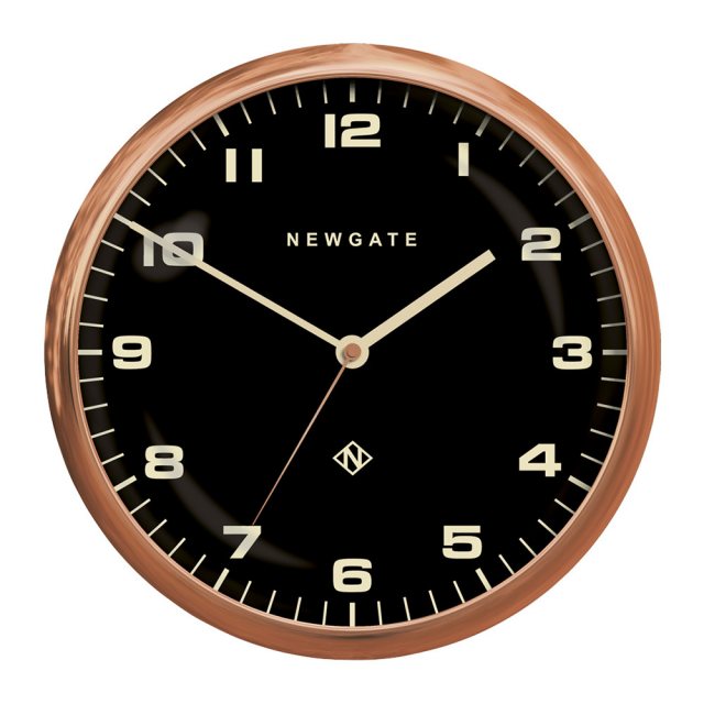 Newgate Newgate Mr Clarke Pale Wood Finish Wall Clock
