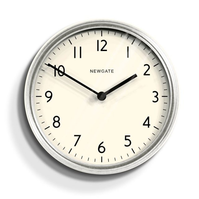 The Spy Burnished Stainless Steel Wall Clock