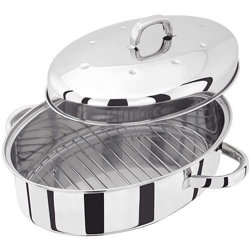 Judge Stainless Steel Oval Roaster With Rack