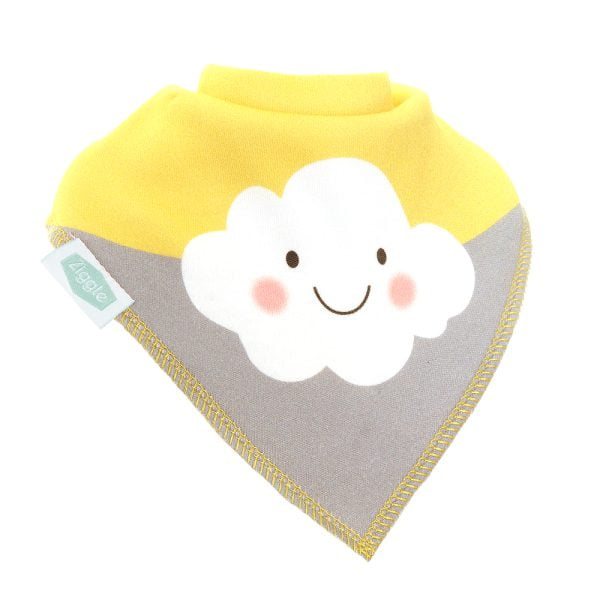 Ziggle Ziggle Baby Bandana Dribble Bib - Savanna Animals