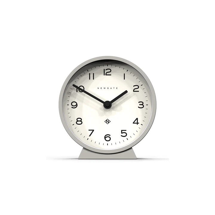 Newgate M Mantel Echo Clock - Posh Grey