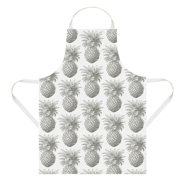 Thornback & Peel Grey Pineapple Apron