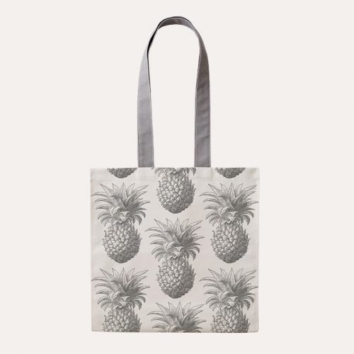 Thornback & Peel Thornback & Peel Grey Pineapple Tote Bag