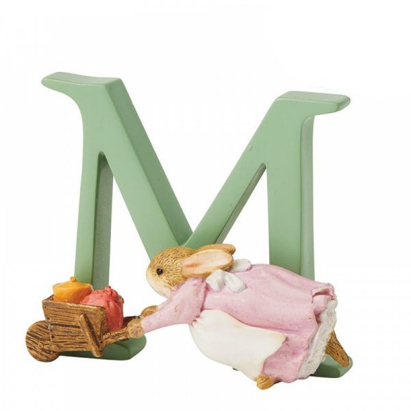 Cecily Parsley Ornament - Letter M