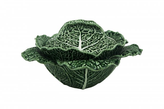 Bordallo Pinheiro Cabbage (Couve) 2L Tureen Natural