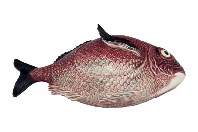 Bordallo Pinheiro Fish Horizontal Tureen 3.3L