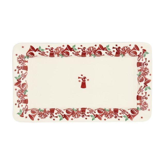 Emma Bridgewater Joy Trumpets Medium Oblong Plate