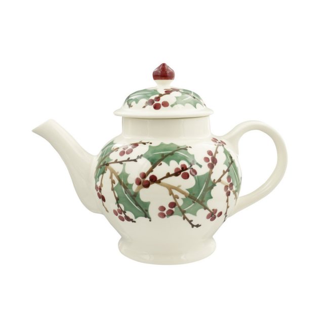 Emma Bridgewater Winterberry 4 Mug Teapot