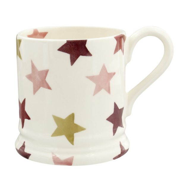Emma Bridgewater Pink Pink & Gold StarsPt Mug