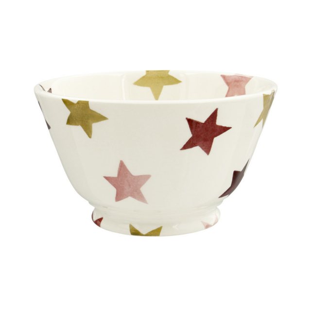 Emma Bridgewater Pink & Gold Stars Small Old Bowl