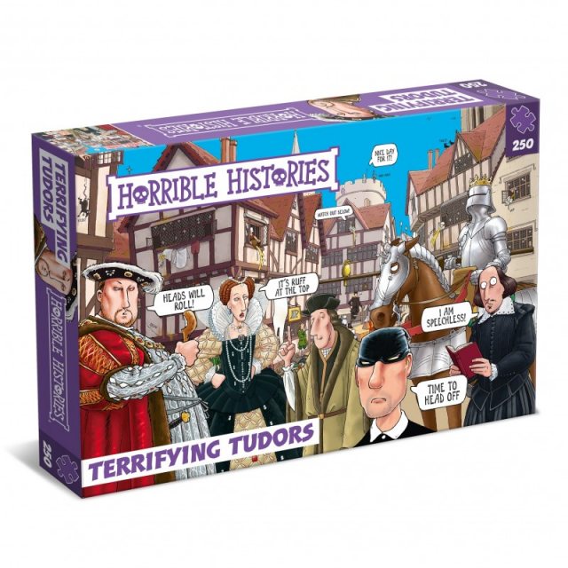 Horrible Histories Terrifying Tudors 250 piece Puzzle