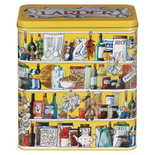 Emma Bridgewater Setting Up Home Larder Shelves Tall Wide Rectangular Storage Tin