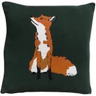 Sophie Allport Sophie Allport Foxes Knitted Statement Cushion
