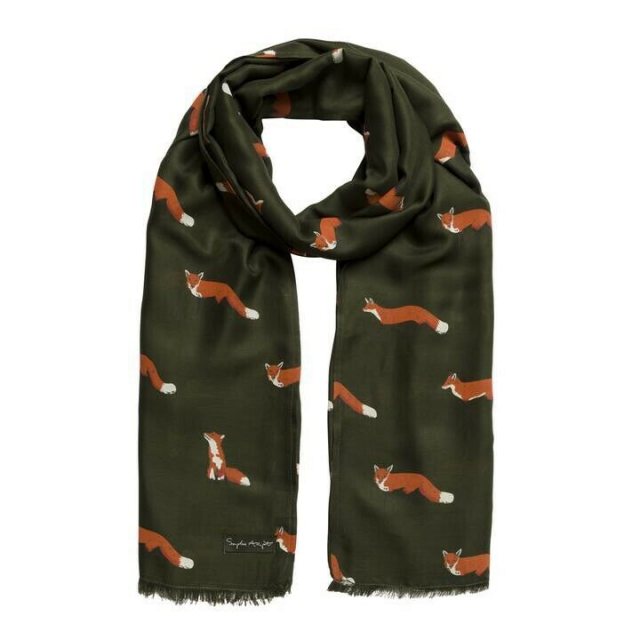 Sophie Allport Powder Wild Floral Scarf