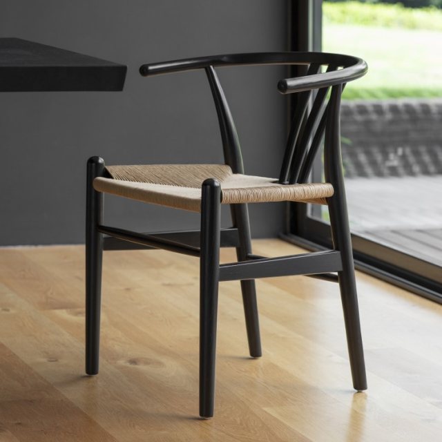 WEN Chair Black 540x540x780mm