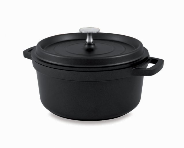 Grunwerg 20cm Round Casserole & Lid