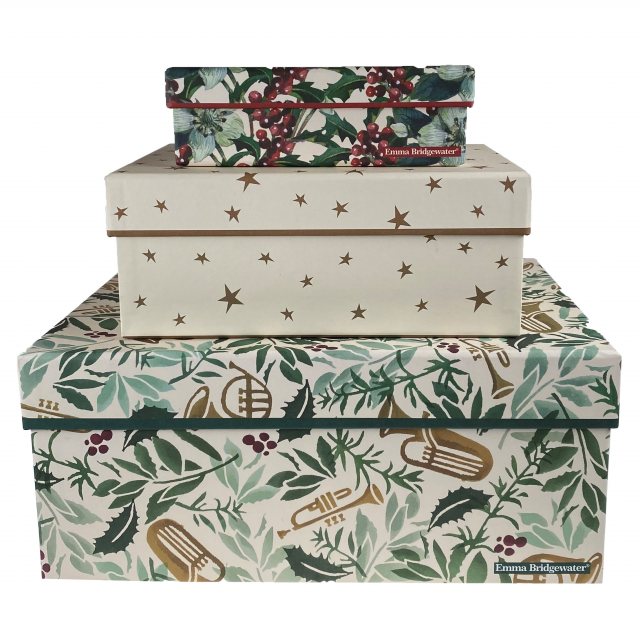 Emma Bridgewater Green/Red Christmas Box