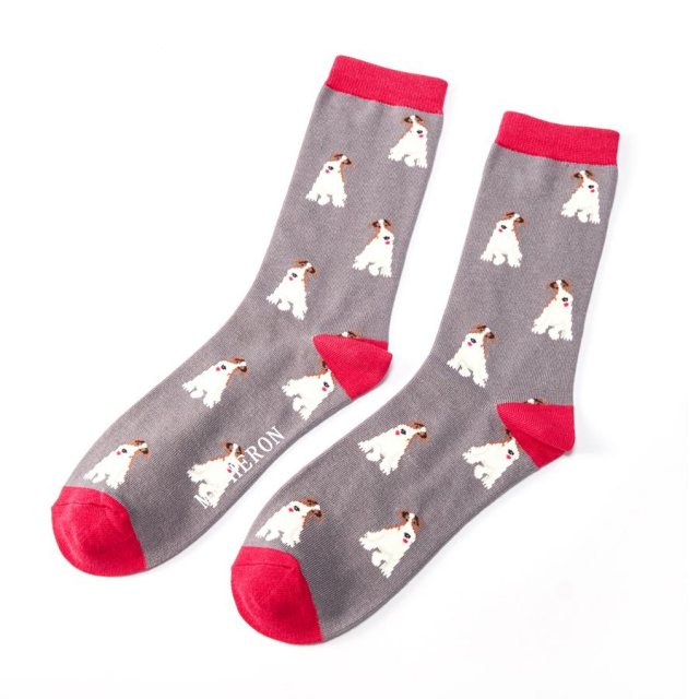 Mr Heron Fox Terrier Socks Buy Online Here Portmeirion Online