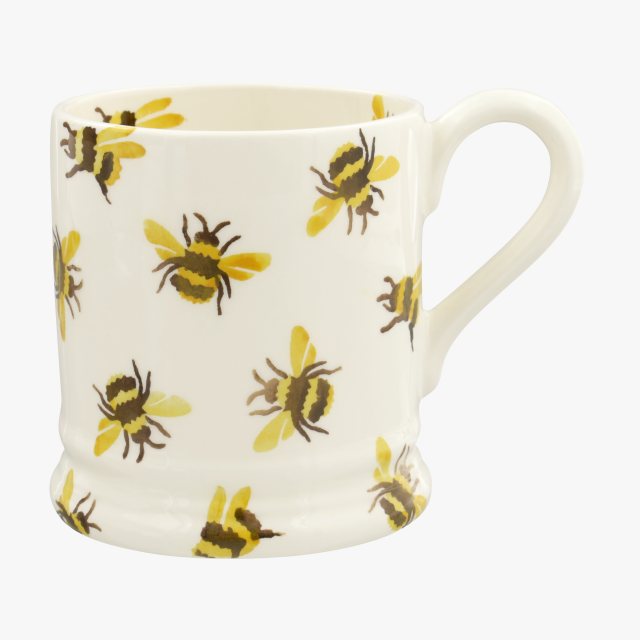 Emma Bridgewater Emma Bridgewater Bumblebee Biscuit Barrel With Biscuits