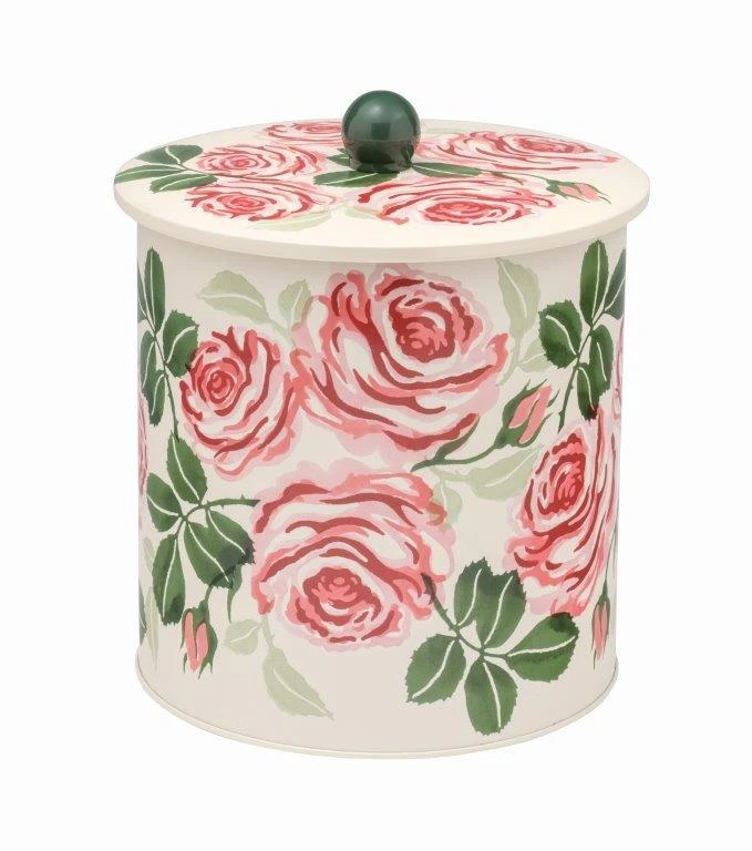 Emma Bridgewater Pink Roses Biscuit Barrel