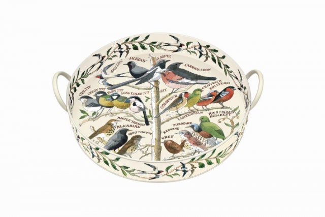 Emma Bridgewater Garden Birds Large Handled Tray