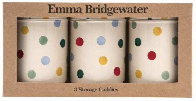 Emma Bridgewater Emma Bridgewater Polka Dot Set Of 3 Round Caddies