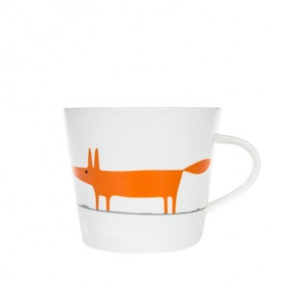 Scion Living Mr Fox Ceramic & Orange Mug