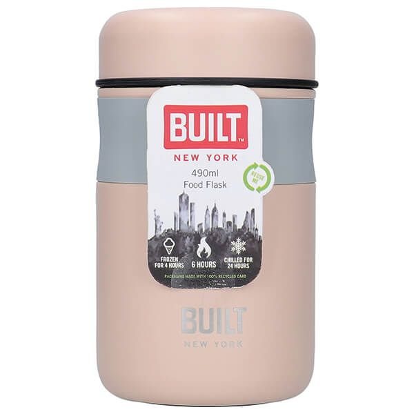 Built Pale Pink Food Flask