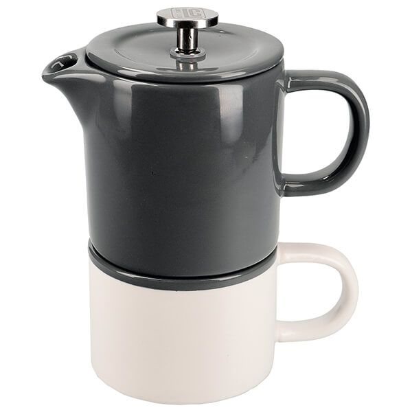 La Cafetiere Barcelona Cool Grey Coffee For One