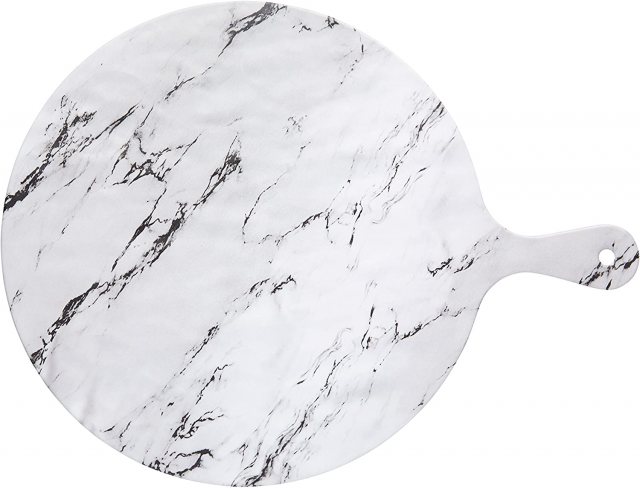 Kitchen Craft Marble Effect Round Paddle Board