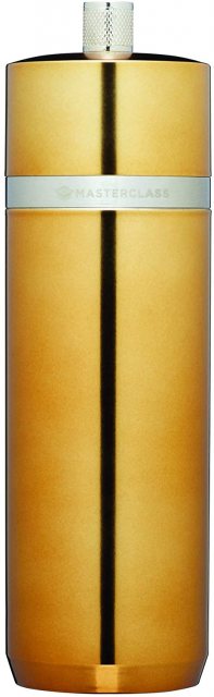 MasterClass Salt or Pepper Mill (17cm) - Brass Finish