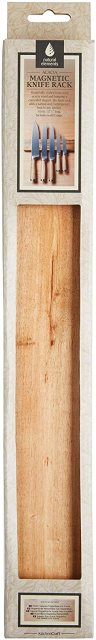 KitchenCraft  Acacia Wood Magnetic Knife Rack