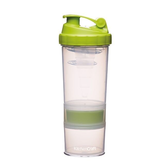 Kitchen Craft Healthy Eating Protein Shaker Bottle