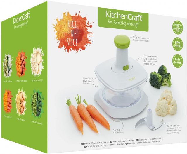 Kitchen Craft Healthy Eating Vegetable Rice & Slice