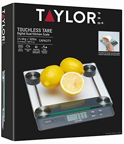 Taylor Pro Touchless TARE Kitchen Scale