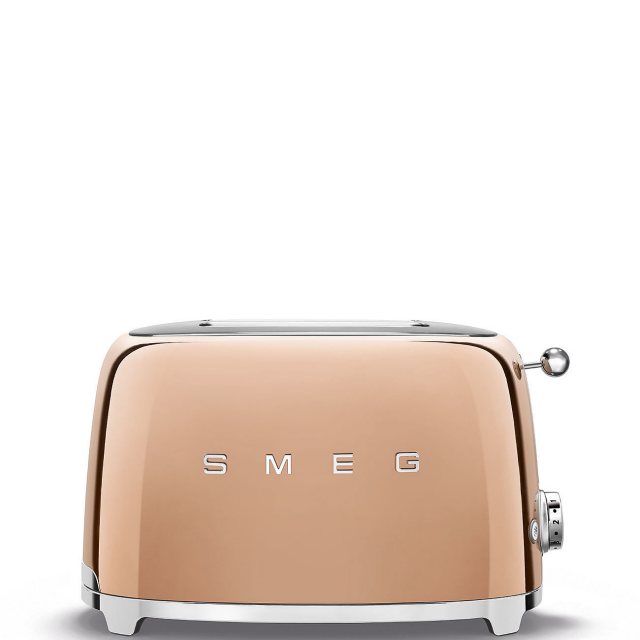 SMEG 2 Slice Toaster Rose Gold At Portmeirion Online Portmeirion Online