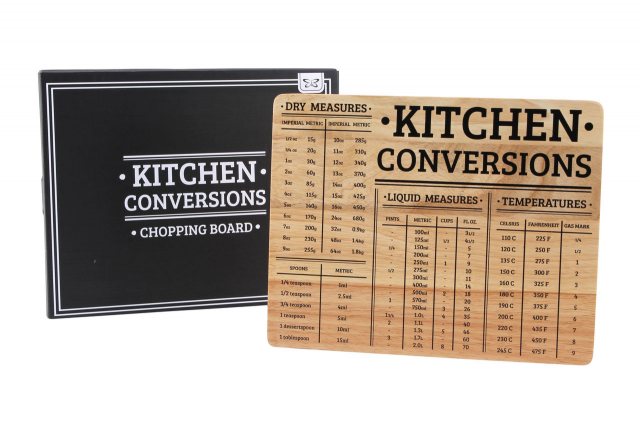 Kitchen Conversions Chopping Board