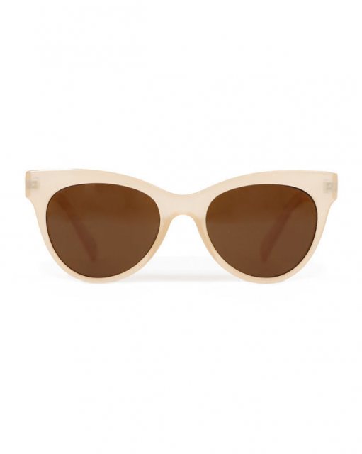 Powder Pamela Sunglasses In Frosted Beige