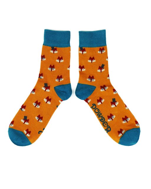 Mens Fox Faces Socks